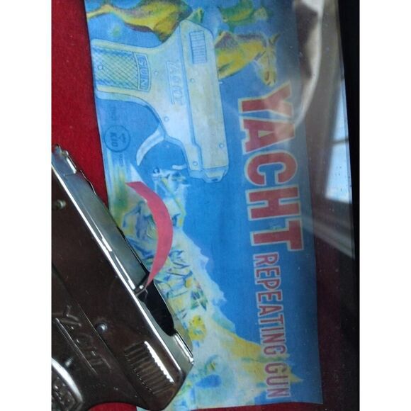 Japanese Cap Gun By YACHT 1958 Framed Excellent Condition - Picture 12 of 13